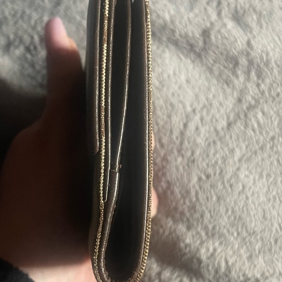 GUCCI Jackie GG Logo Canvas Leather Bifold Wallet short wallet with piston lock - Picture 15 of 15